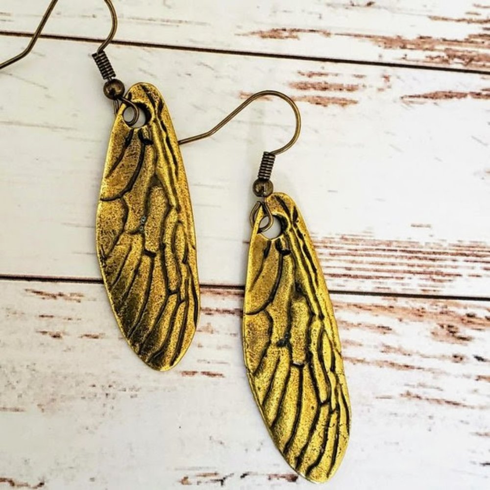Dragonfly Wing Earrings